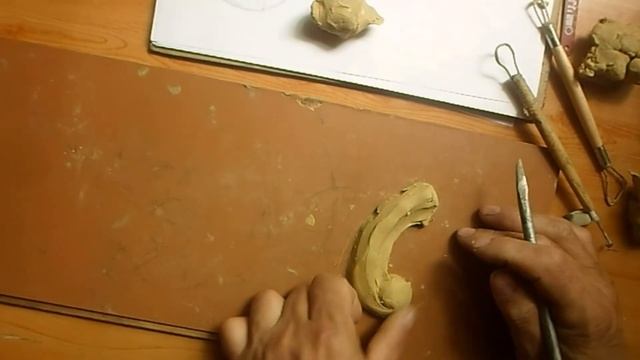 Учимся лепить завиток. смотреть онлайн