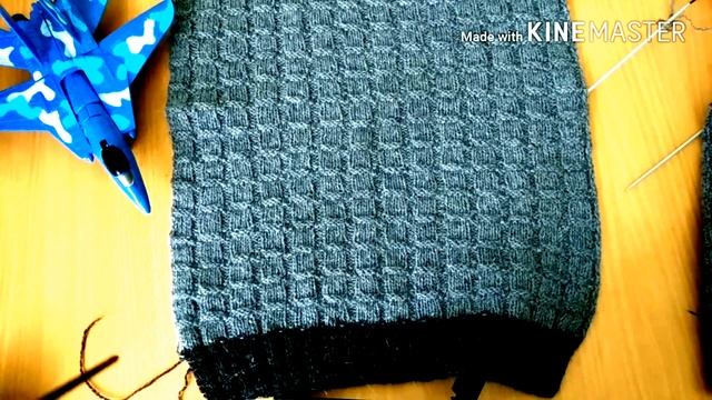 Вязание. Текущий процесс. Детский свитер спицами. Часть 1 смотреть онлайн