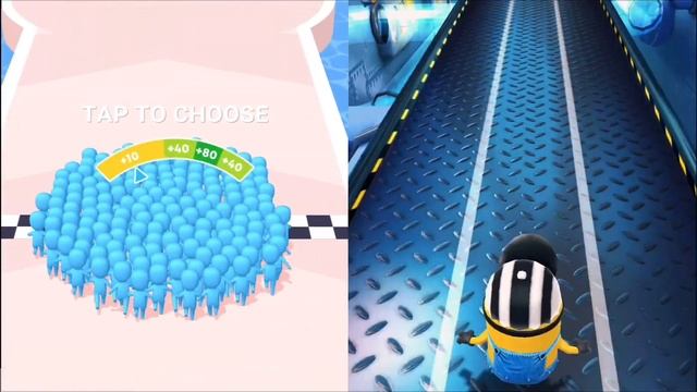 Count master: Crowd running game | Minion rush running game ~ ALL levels gameplay for android | IOS смотреть онлайн
