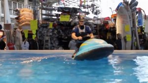 Новинка!!! Супер надувной скутер с мотором JS-PRO Race Rider!!!