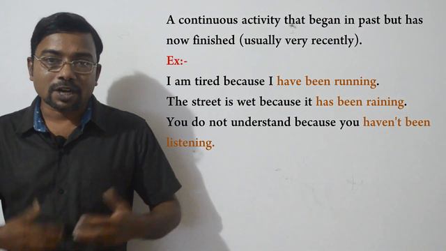 Present Perfect Continuous Tense смотреть онлайн