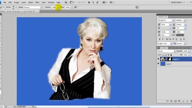 Как выделить объект в Фотошопе (Photoshop)? смотреть онлайн