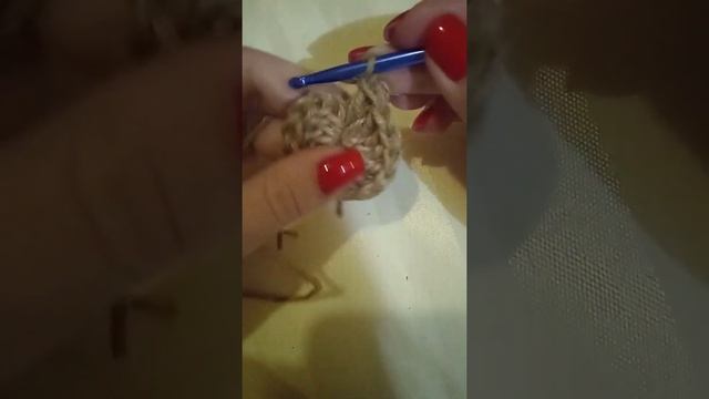 Вяжем губку для посуды из джута!!! смотреть онлайн