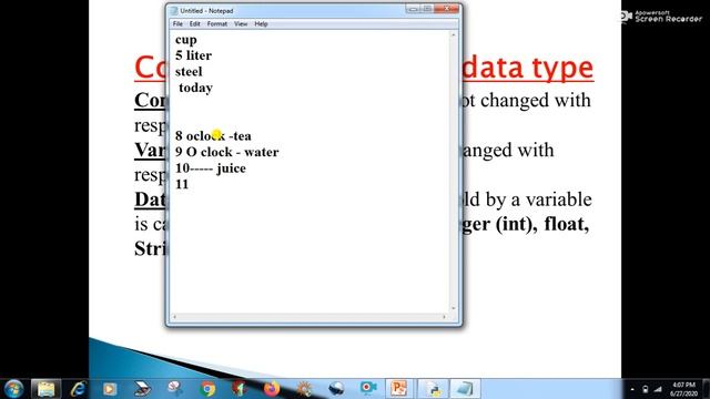 CBSE : Constant Data Type and Variable in python || Class 12th смотреть онлайн