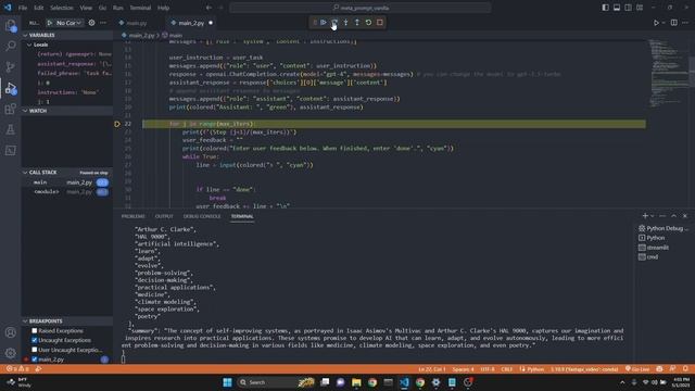 Meta Prompt: Self Improving GPT-4 Agent смотреть онлайн