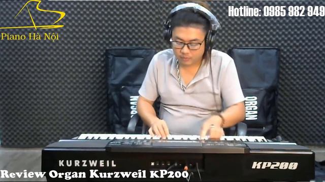 Điệu Polka trên đàn organ Kurzweil KP200 | Piano Hà Nội смотреть онлайн