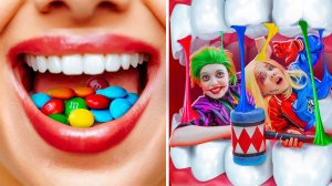 ЕСЛИ БЫ ЗЛОДЕИ БЫЛИ СЛАДОСТЯМИ! Эндермер – кока кола, а Харли Квинн скитлз! В РЕАЛЬНОЙ ЖИЗНИ!