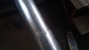 Простой жёлоб водостока своими руками.