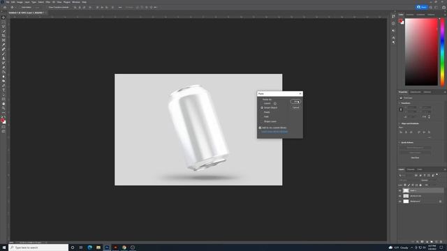 Photoshop Soda Can Mockup смотреть онлайн