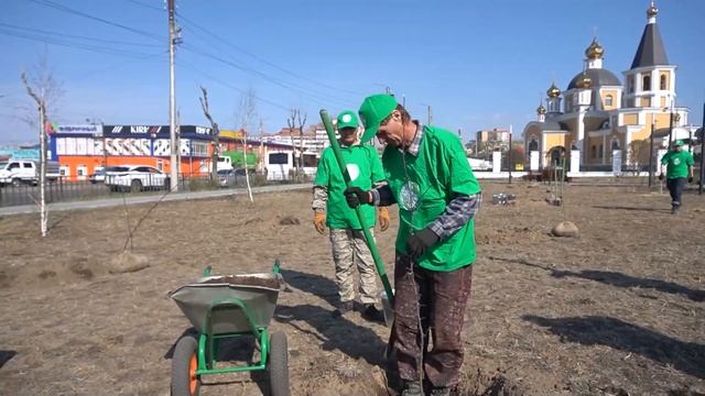 Улан-Удэ – «Зелёный город». В столице Бурятии стартовали весенние посадки смотреть онлайн