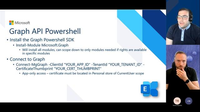 Moving from Exchange Web Services to OAuth and the Graph API смотреть онлайн