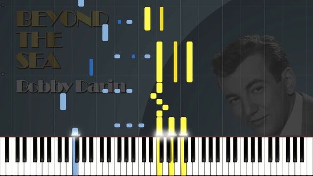 Bobby Darin - BEYOND THE SEA (Piano Tutorial) смотреть онлайн