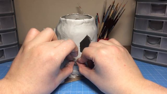 DIY DAS Paper Clay Fairy House Lantern Night Light House Craft Idea Recycle Yankee Candle смотреть онлайн
