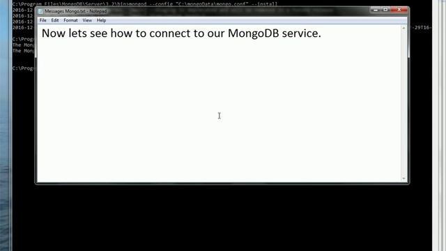 Mongo DB 3 installation on Windows смотреть онлайн
