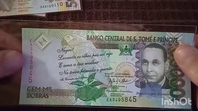 Изобилие птиц на банкнотах островного государства Сан-Томе и Принсипи. смотреть онлайн