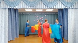 Танец с веерами-вейлами «Огонь и Вода»