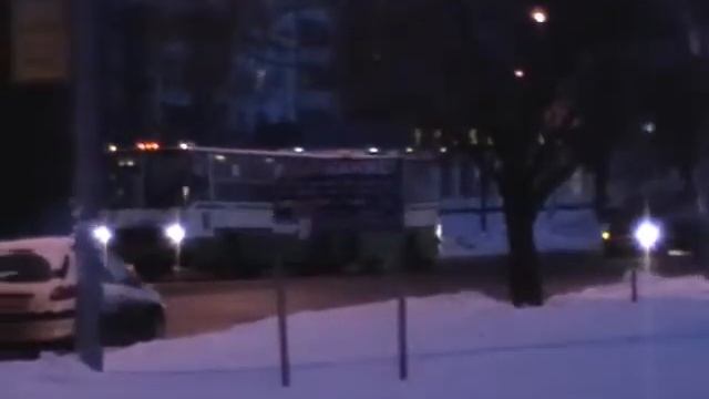 Evening Buses in Moscow 25.01.2012 смотреть онлайн