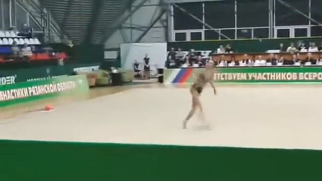 Anna Sokolova hoop первенство ЦФО смотреть онлайн