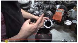 Снятие горячей части турбины