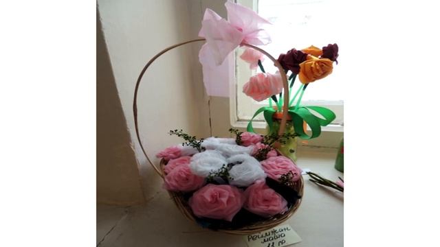 Идеи поделок Весенний букет в детский сад. Поделки в детский сад смотреть онлайн