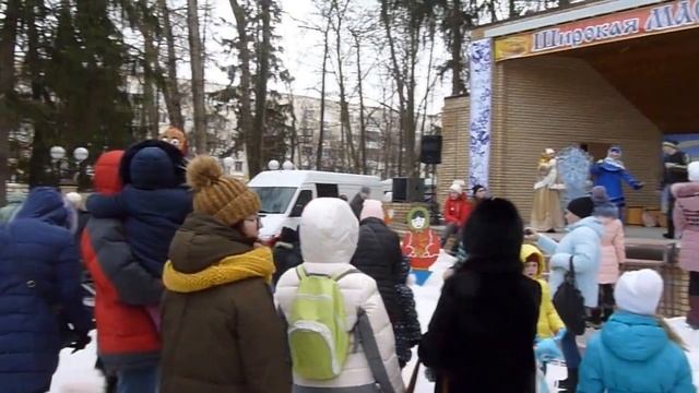 Масленица Йошкар-Ола 2017. Русская народная песня смотреть онлайн