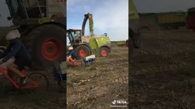 Комбайн класс vs велика с прицепом,???????????????????????????????? смотреть онлайн