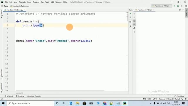 19 Python Keyword Length arguments in Python Functions смотреть онлайн