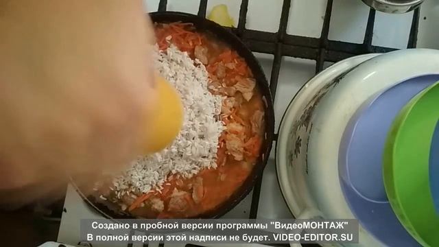 Готовим плов на сковородке смотреть онлайн