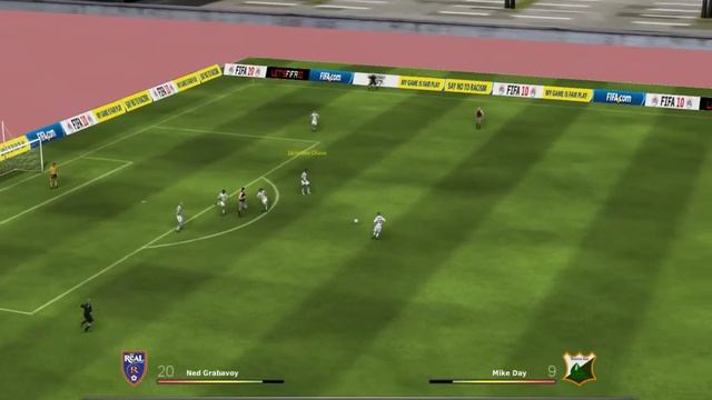 FIFA Manager 10 - Season Match - Terence Bay vs Real Salt Lake - Game 1 смотреть онлайн