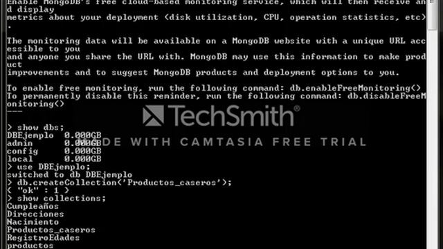 Crear una colección en Mongo DB смотреть онлайн