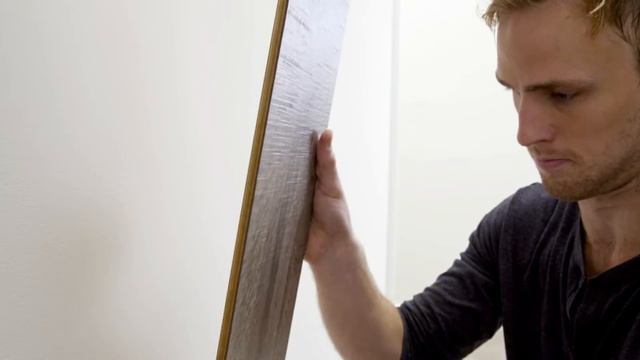 How To Vertically Install Pergo Flooring On Your Wall