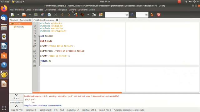 Fork in C - Introduzione - Parte 1 смотреть онлайн