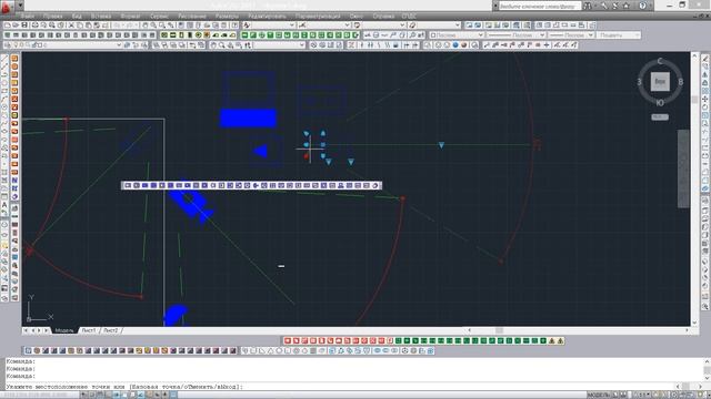 Видео работы в AutoCAD с панелью СОТ от molYmanEnergy смотреть онлайн