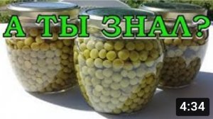 Консервируем ЗЕЛЕНЫЙ ГОРОШЕК на зиму. Пошаговый рецепт???