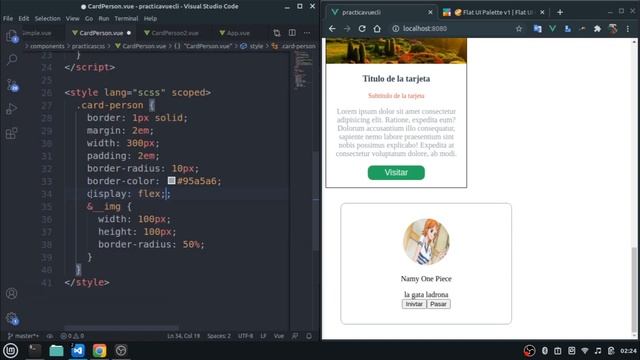 Clase 041 - Primer Ejemplo Básico Sass - Curso de Vue desde Cero смотреть онлайн