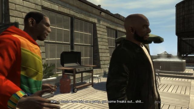 Niko meets Dwayne Forge - GTA IV смотреть онлайн
