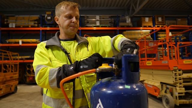 Dujinio šildytuvo Naudojimas