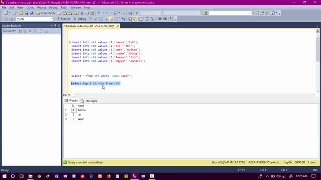 4.How to add,drop column and drop table in database || Sql server 2012 urdu/hindi || смотреть онлайн