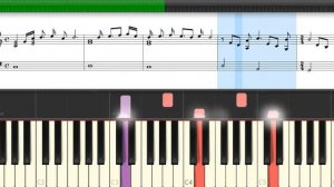 Scorpions - Wind Of Change - Piano Tutorial by Amadeus (Synthesia) [Sheets]
