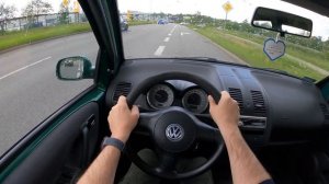 ОЛДОВЫЙ ТЕСТ ДРАЙВ  ФОЛЬКСВАГЕН ЛУПО(1.4 75Л.С.)ОБЗОР/ДИЗАЙН/В ДВИЖЕНИИ-2000г.в.