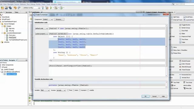 How To Add Data to JTable in Netbeans Java Swings - Intact Abode смотреть онлайн