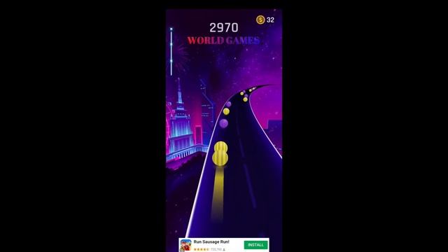 Dancing Road - LVL 1-10 - Gameplay Walkthrough смотреть онлайн