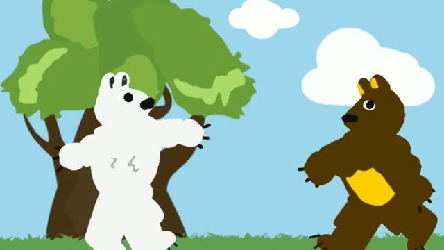 Белый медведь и бурый медведь(Ненецкая сказка) смотреть онлайн