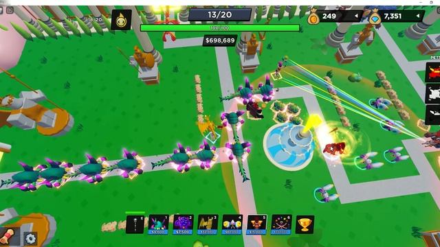 LOOK OUT ZEUS (HARD SOLO)!! Video #18: World Defenders смотреть онлайн