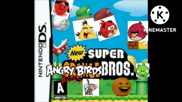 Nintendo DS new super angry birds boss Bros trailer angry birds picture contest смотреть онлайн