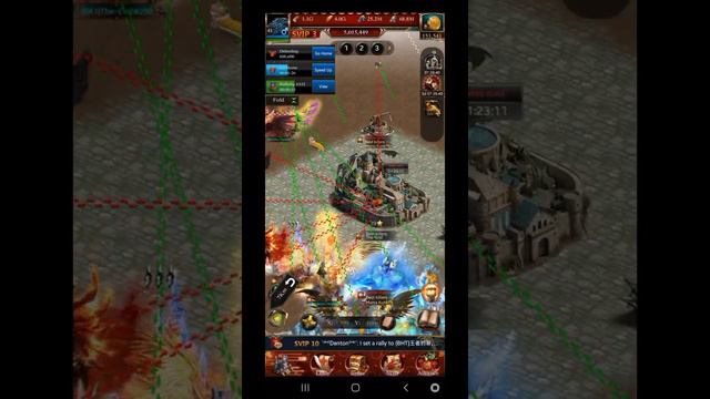Clash Of Kings - KD200 vs KD155 vs KD654....KvK...Kingdom Of Fake Rallies😐 смотреть онлайн