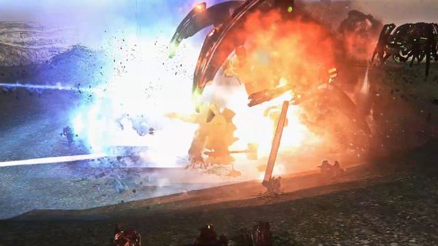 Primarch ROGAL DORN Vs Necrons Titan! - Unification Mod, Warhammer 40K: Dawn Of War: Soulstorm