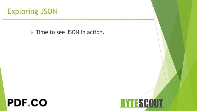 Exploring and Structuring JSON Demo Overview - Essential Secrets of JSON смотреть онлайн