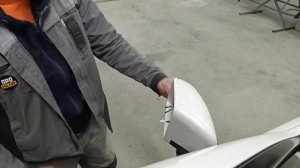 Как разобрать зеркало заднего вида Mercedes-Benz ML