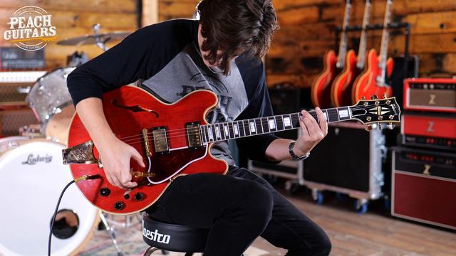 No Talking...Just Tones | Gibson Custom '59 ES-355 60s Cherry Bigsby Murphy Lab смотреть онлайн